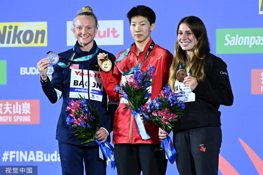 [圖]李亞杰女子1米板超300分 奪跳水隊第六金