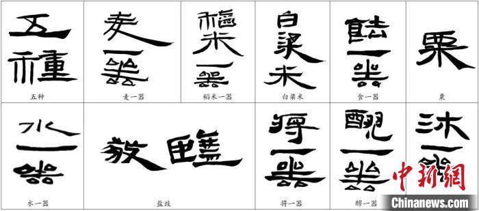 墨書摹本。　山西省考古研究院供圖