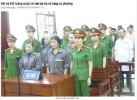 四名越南“法轮功”人员因盗窃被判刑