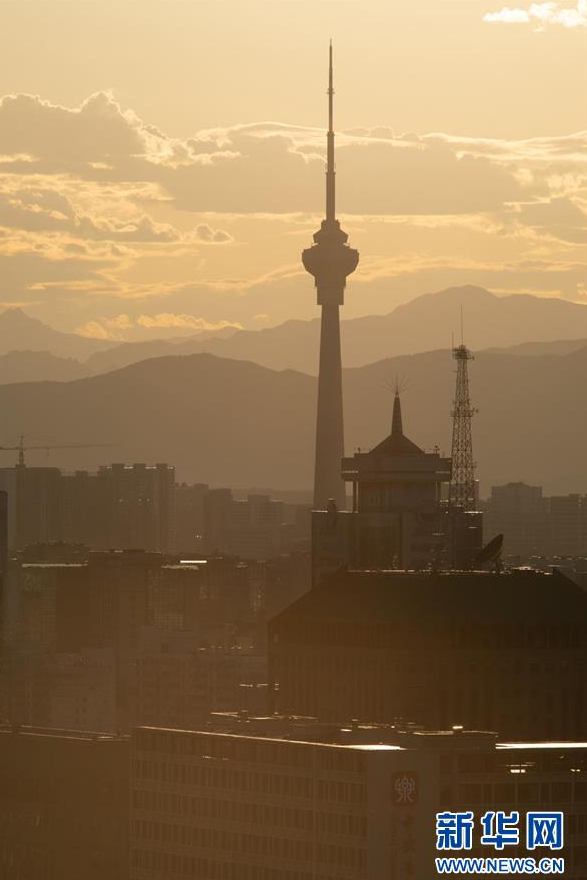 這是5月23日拍攝的北京城區(qū)。新華社記者 孟鼎博 攝